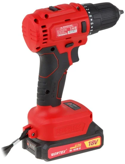 Аккумуляторная дрель-шуруповерт WORTEX BD 2025 на прокат в Гродно