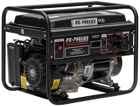 Бензиновый генератор Eco PE – 7001RS на прокат в Гродно