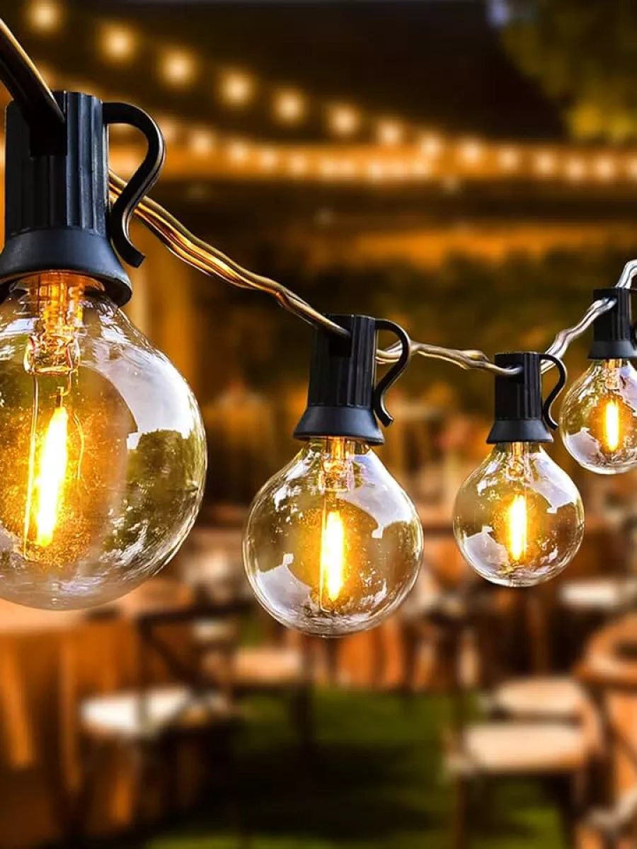 Ретро гирлянда 15 м на прокат в Гродно