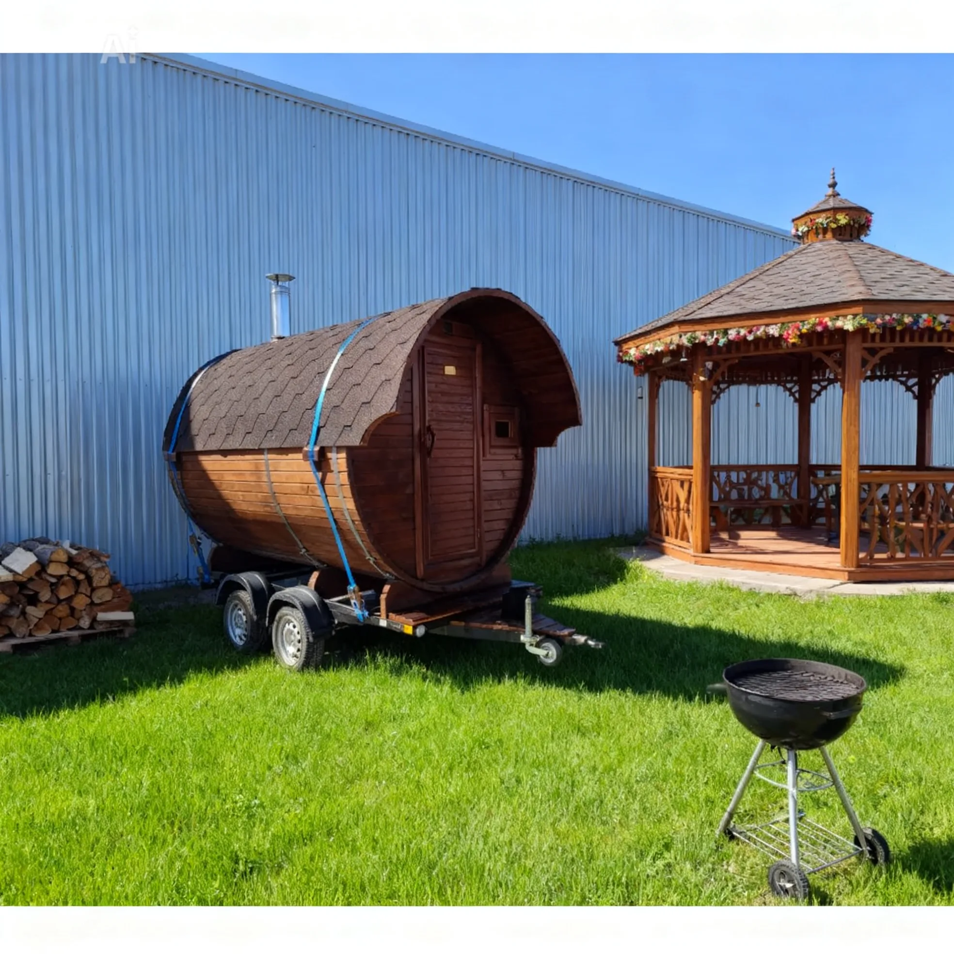 Прокат бани бочки в Гродно